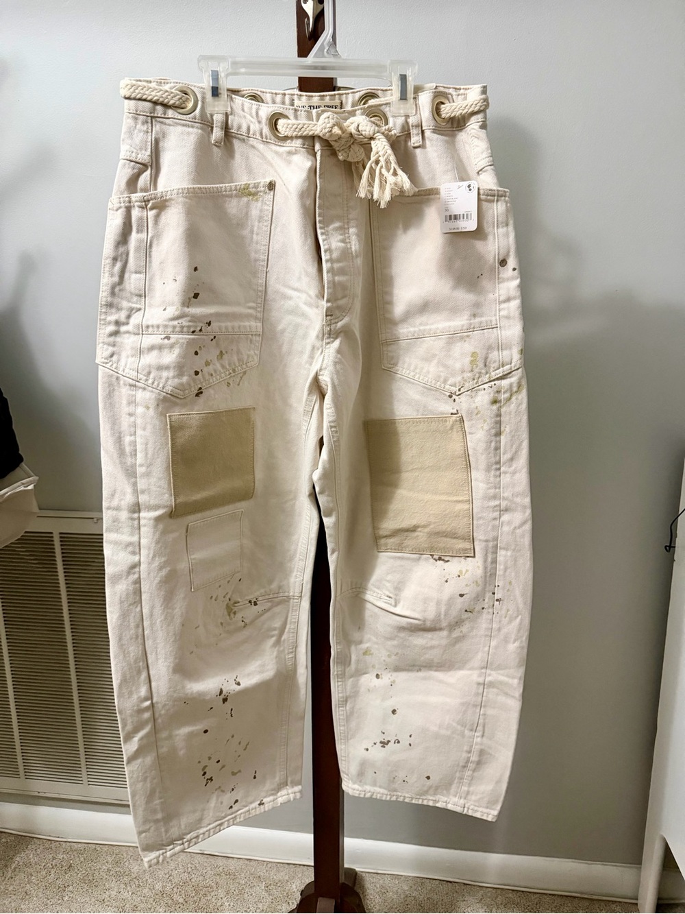 Free People Barrel Jeans